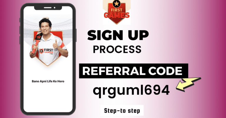 Paytm First Games Referral Code.