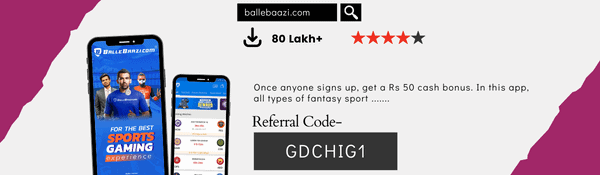 Ballebaazi Fantasy App with Userbase.
